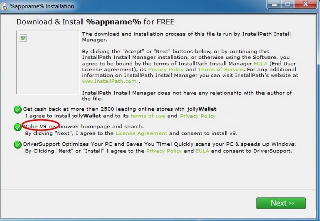 v9 installer v9 hijack method