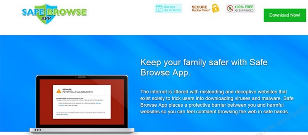 remove safe browse app