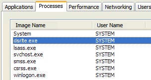 dsrite.exe remove dsrlte.exe