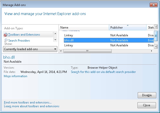foxy security ie extension remove foxy security from ie