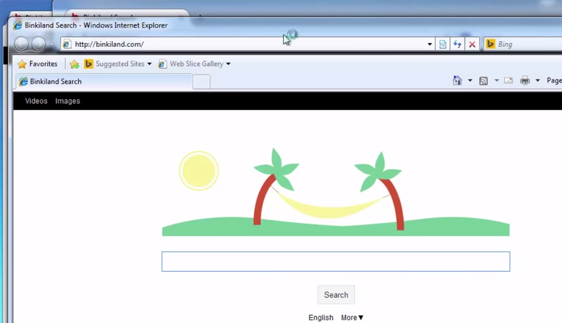 binkiland.com search remove binkiland.com
