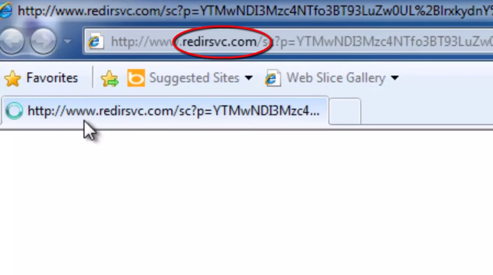remove redirsvc.com
