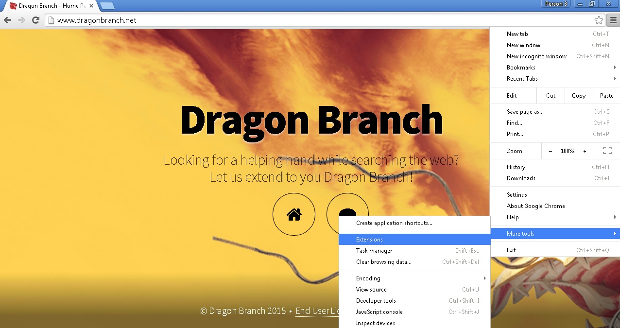 remove dragon branch