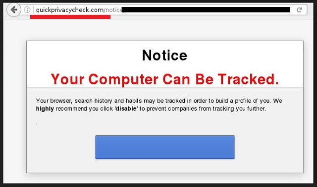 Remove Quickprivacycheck.com