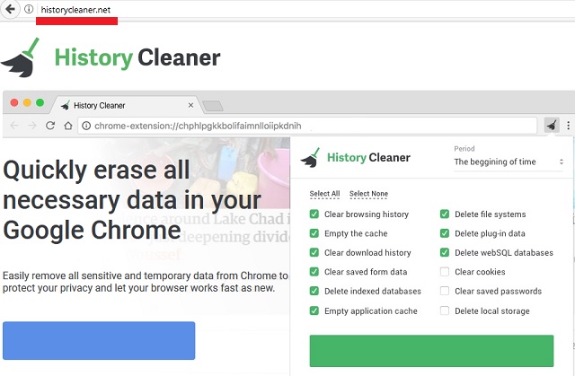 remove History Cleaner