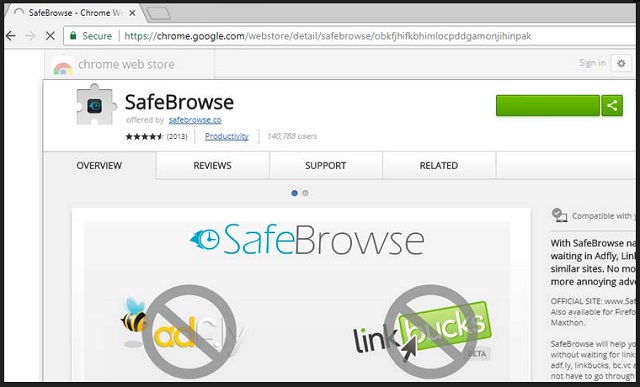 remove SafeBrowse 